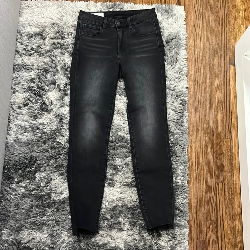 Gap jeans, universal jegging mid rise